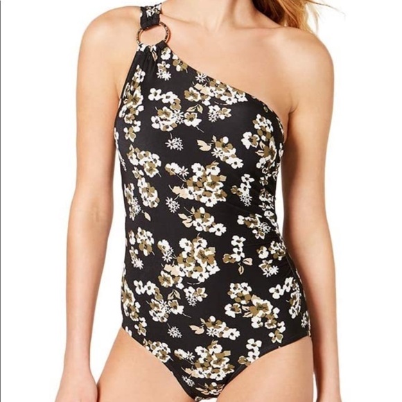 Micahel Michael Kors Floral One Piece Swimsuit - Picture 1 of 10